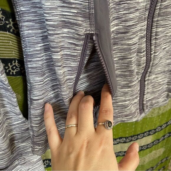 Lululemon Magnum Space Dye Define Full Zip Jacket Size 12 - Picture 7 of 16